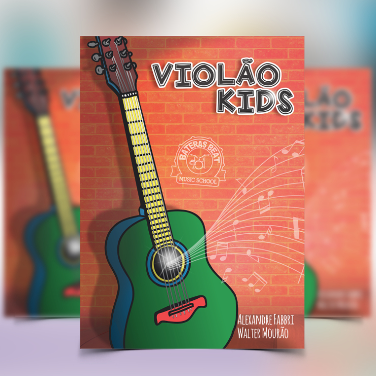Imagem Aulas de Violão Infantil. 'Aulas de violão infantil, matriculas abertas'